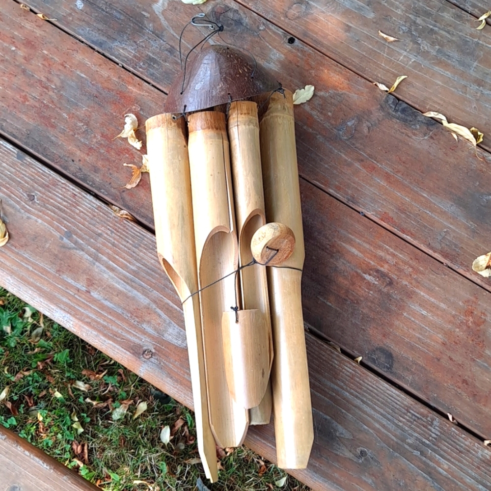 Bamboo and Coco wind chimes